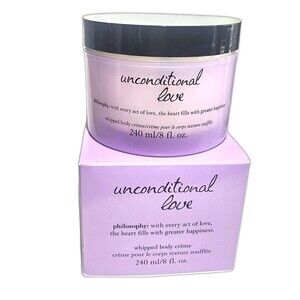 Philosophy Unconditional Love Luminous Body Creme 8 Ounces New In Box
